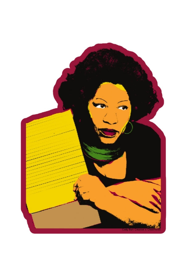 The Toni Morrison Sticker