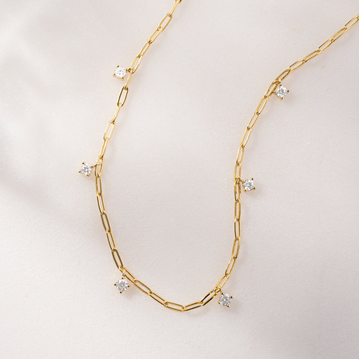 Paperclip Charm Necklace