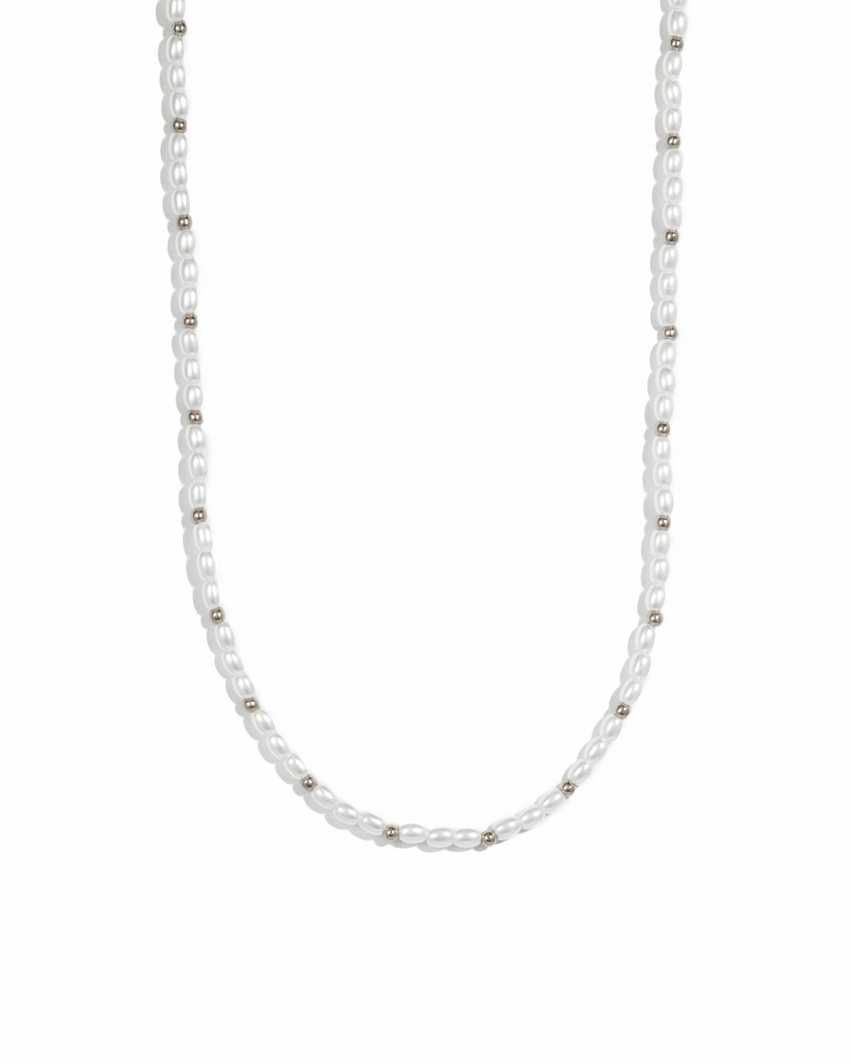 Beaded Pearl Necklace