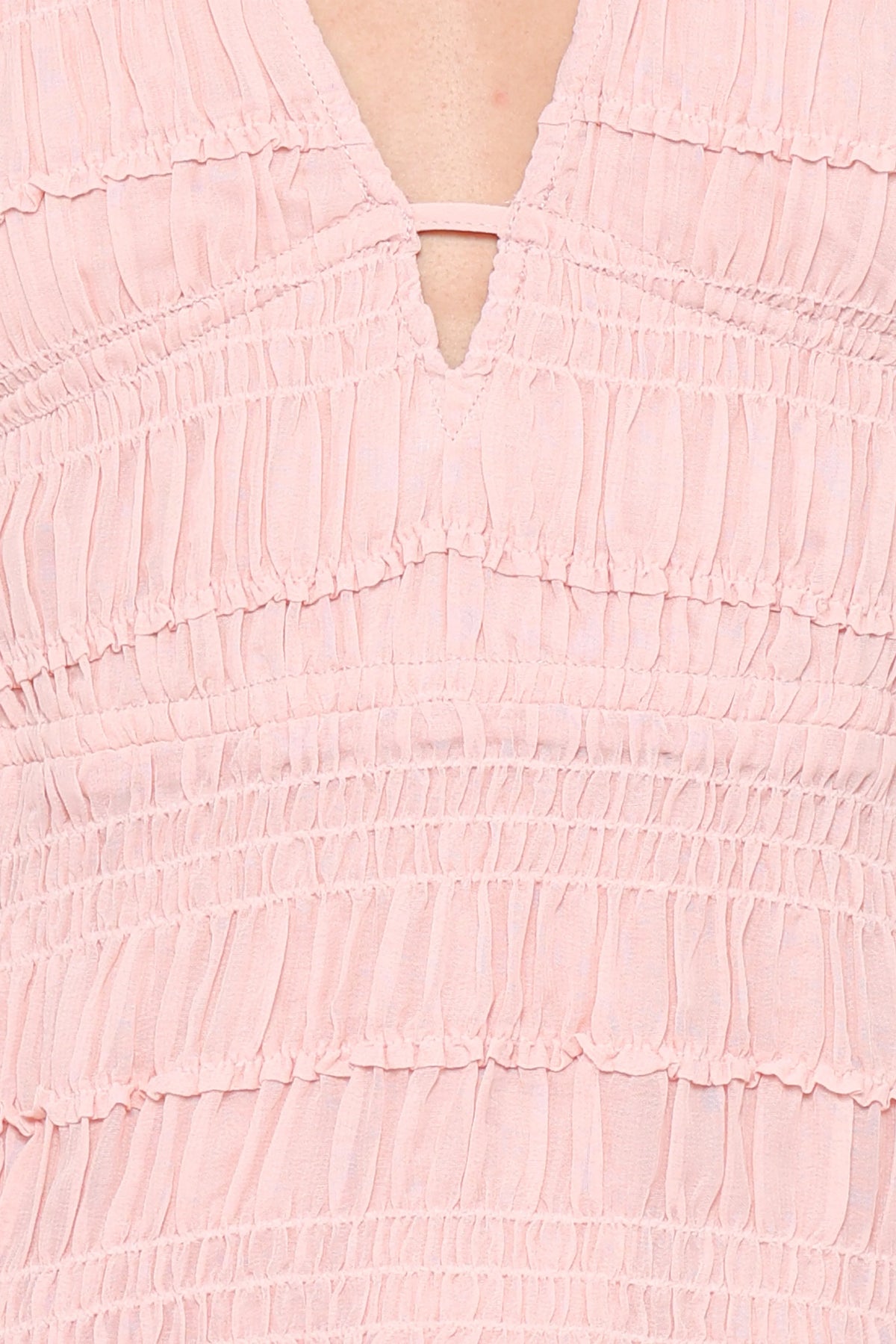 Zafira Textured Halter Top - Pink
