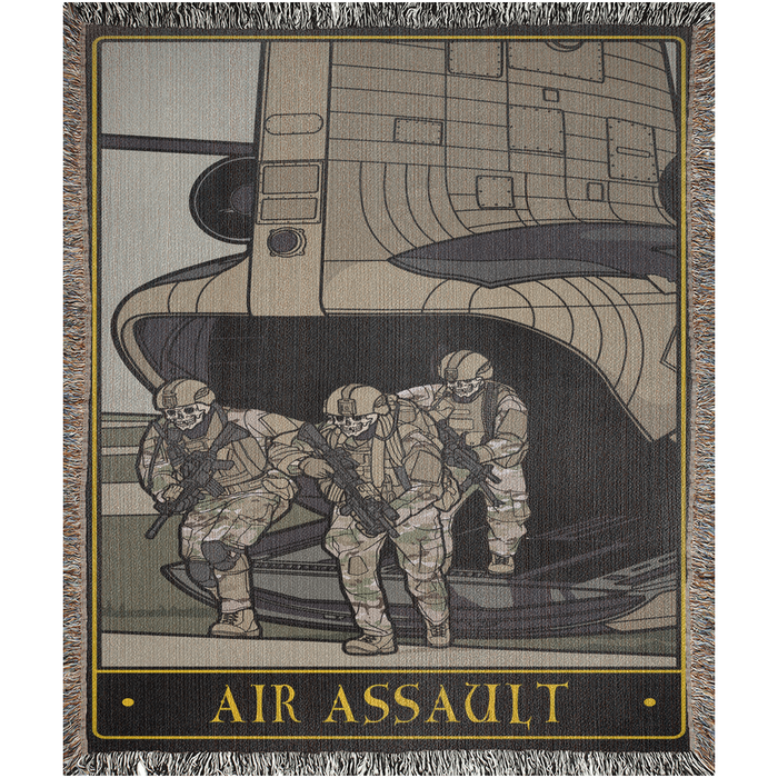 Air Assault Woven Blanket