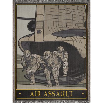 Air Assault Woven Blanket