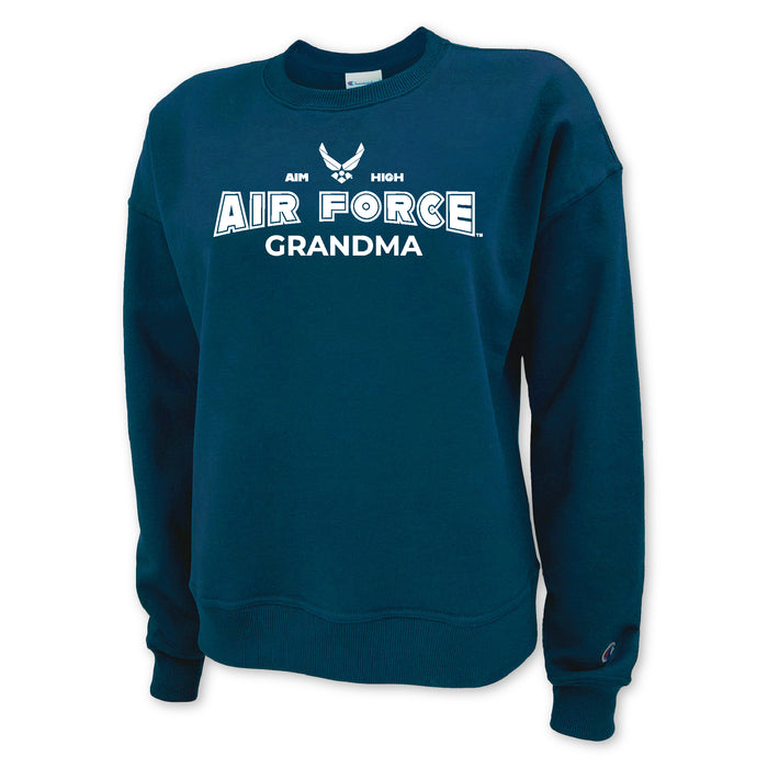 Air Force Grandma Ladies Crewneck (Blue)
