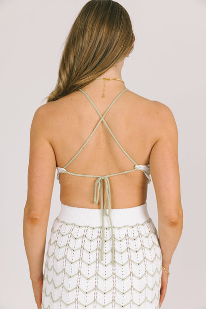 Sutton Top in Sage