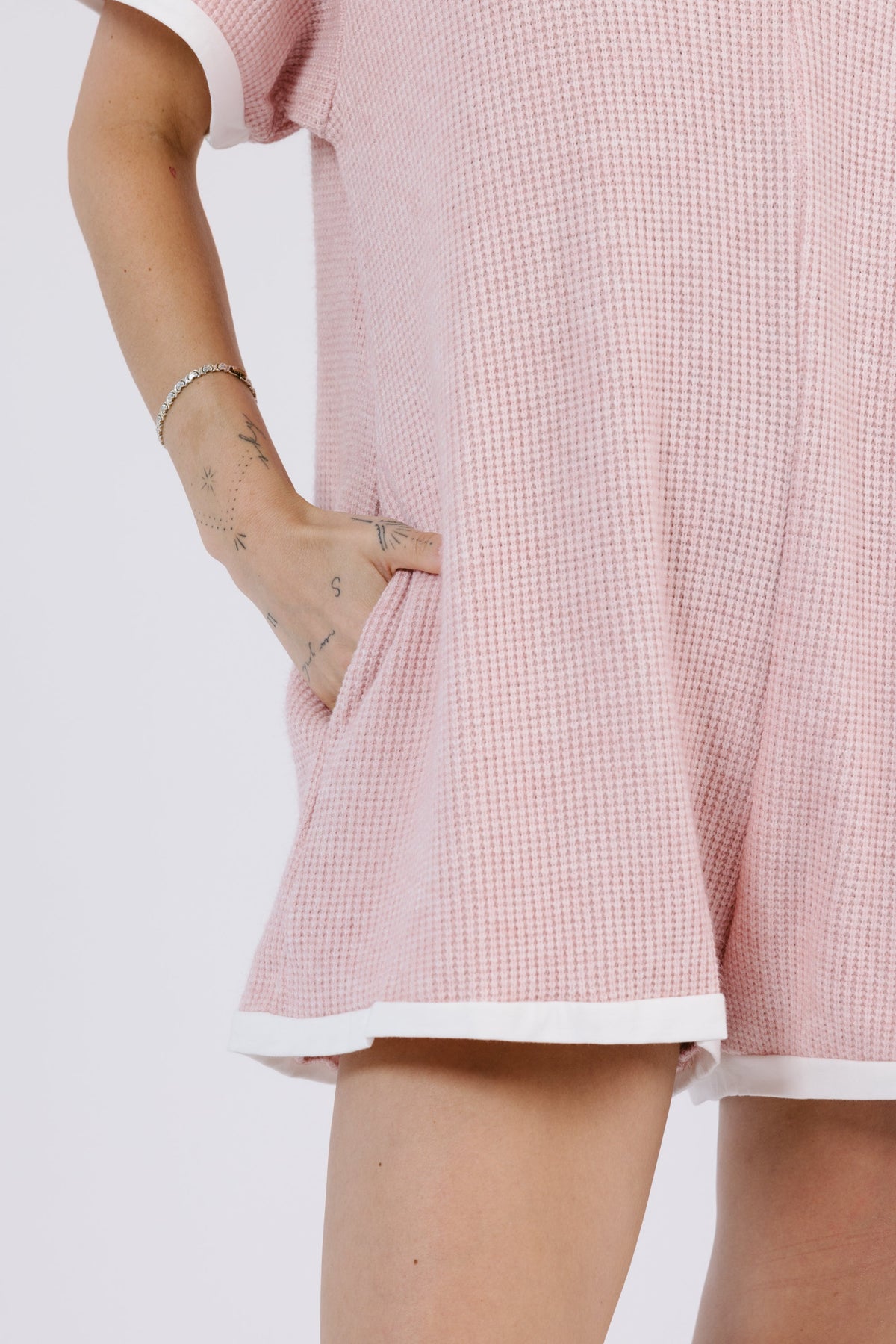 Pink Whisper Romper
