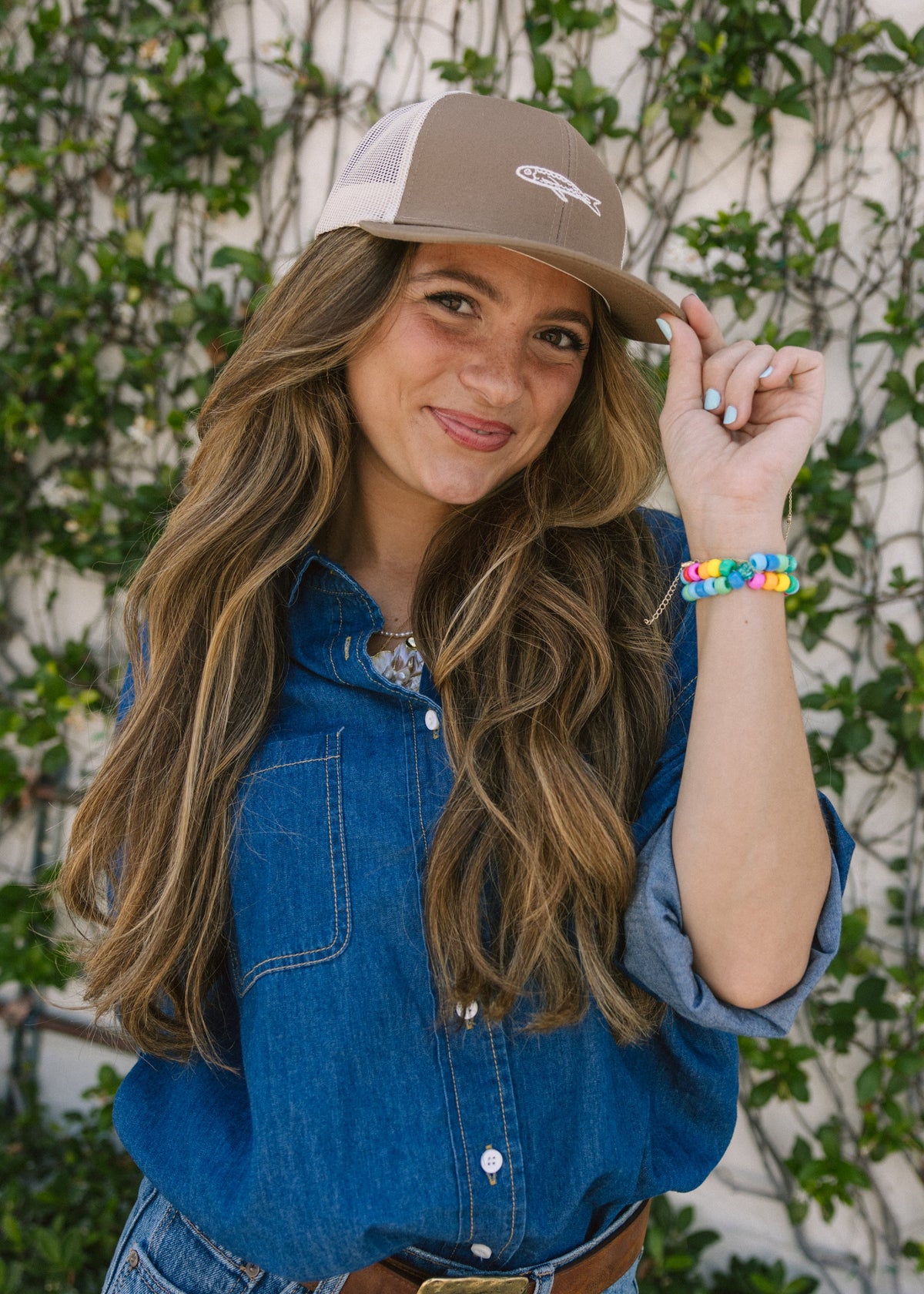 Gone Fishing Trucker Hat