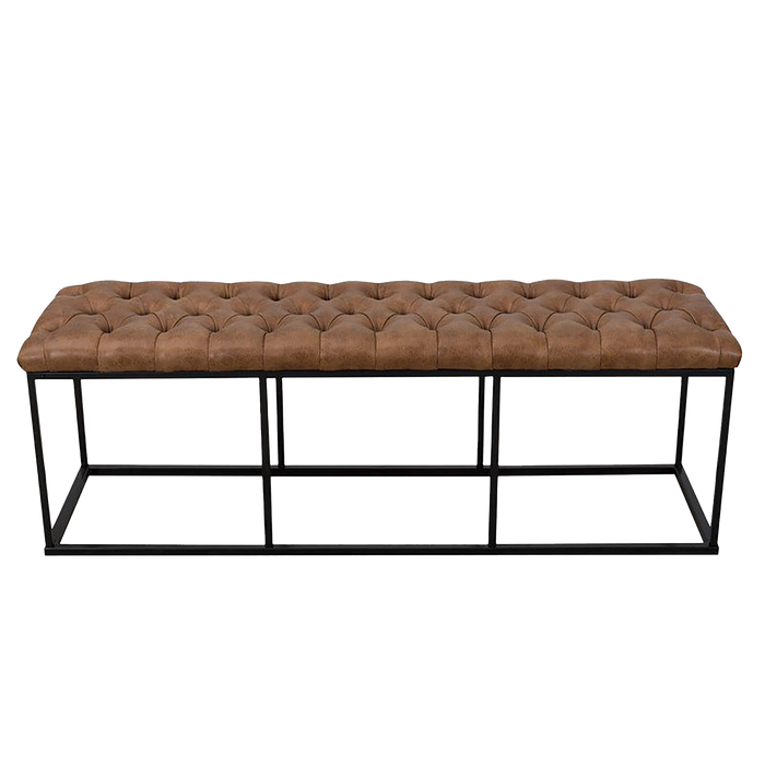 Alton Leather Bench