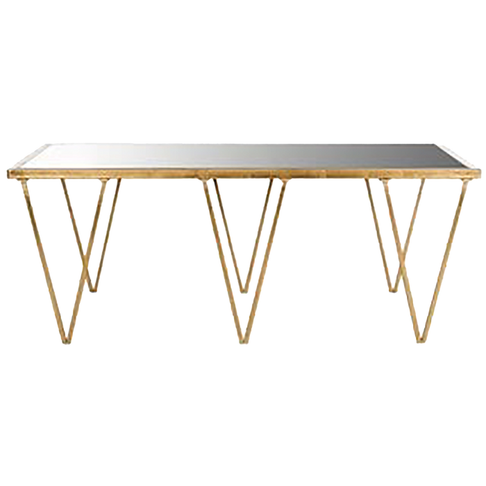 Architectural Mirrored Coffee Table
