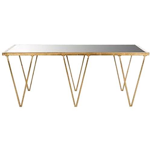 Architectural Mirrored Coffee Table