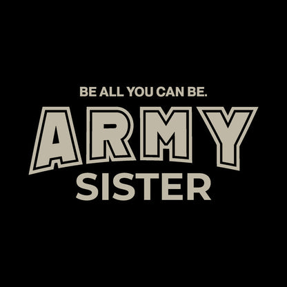 Army Sister Women's Crewneck (Black)