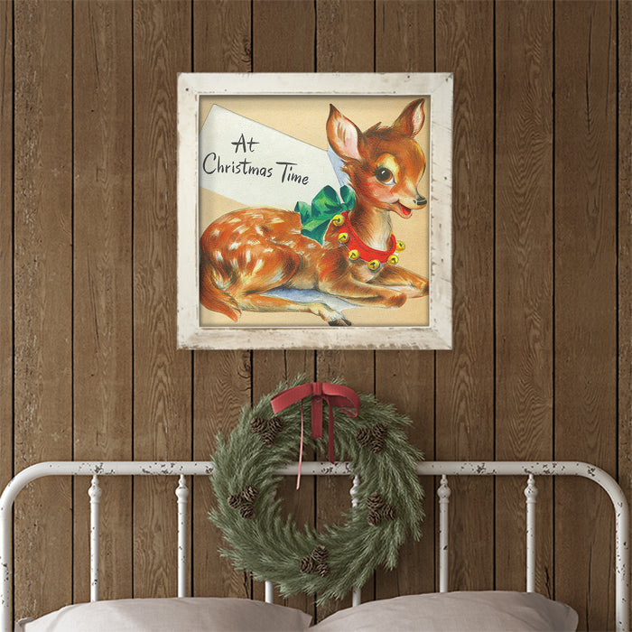 At Christmas time