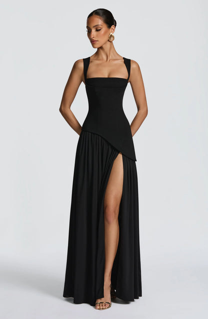 Tullulah Maxi Dress - Black