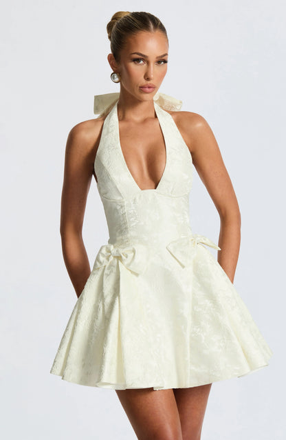 Jocelyn Mini Dress - Ivory