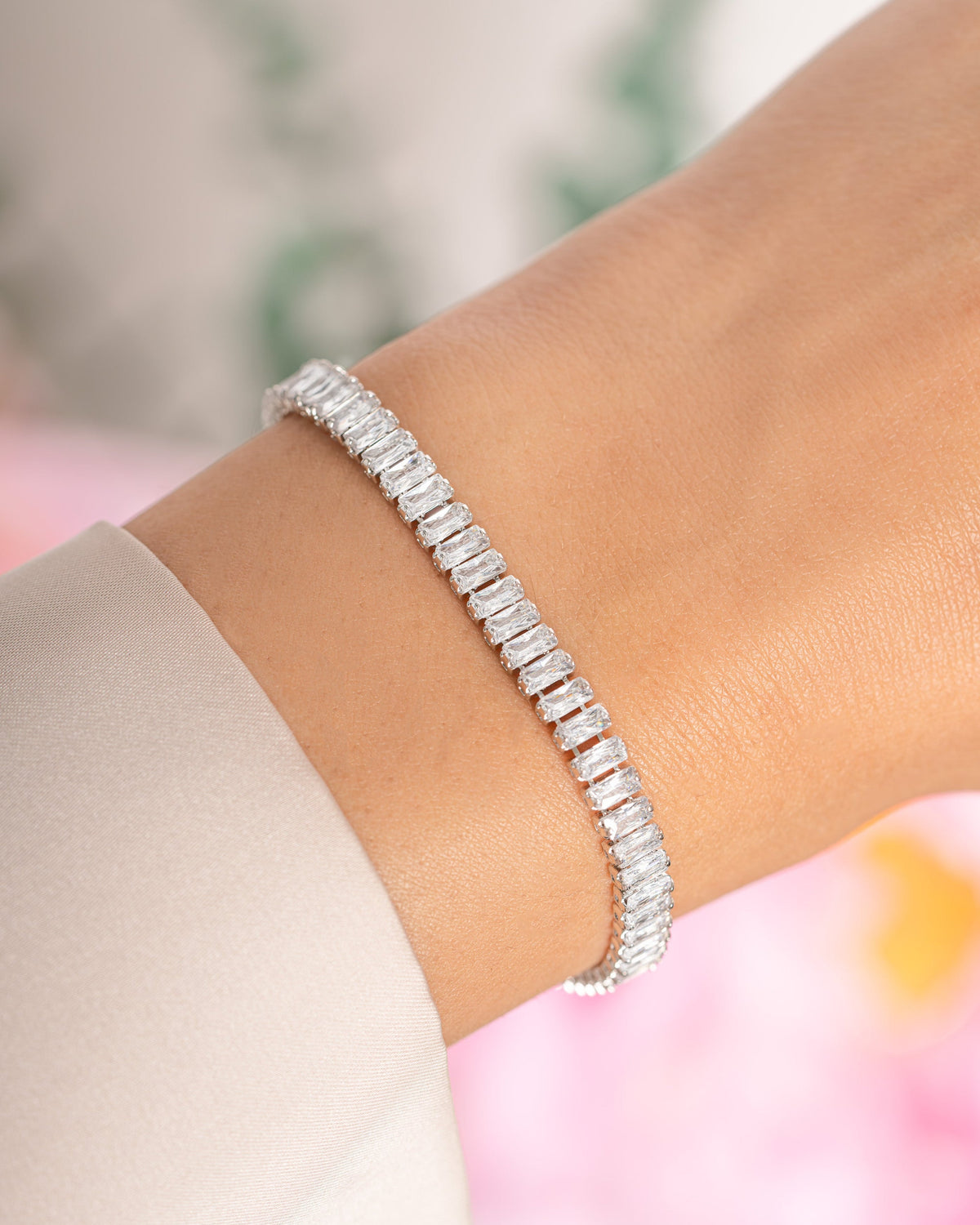 Baguette Tennis Bracelet