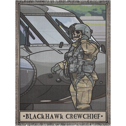 Blackhawk Crew Chief Woven Blanket