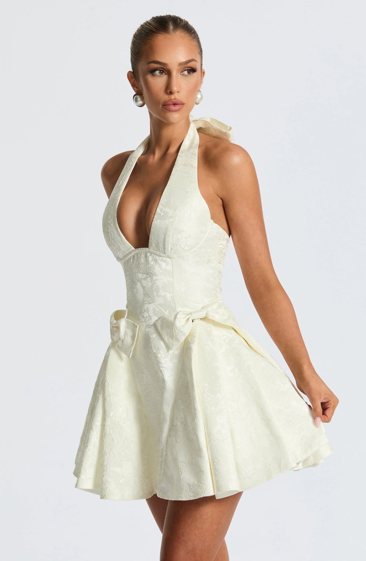 Jocelyn Mini Dress - Ivory
