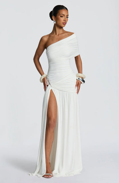 Monica Maxi Dress - White