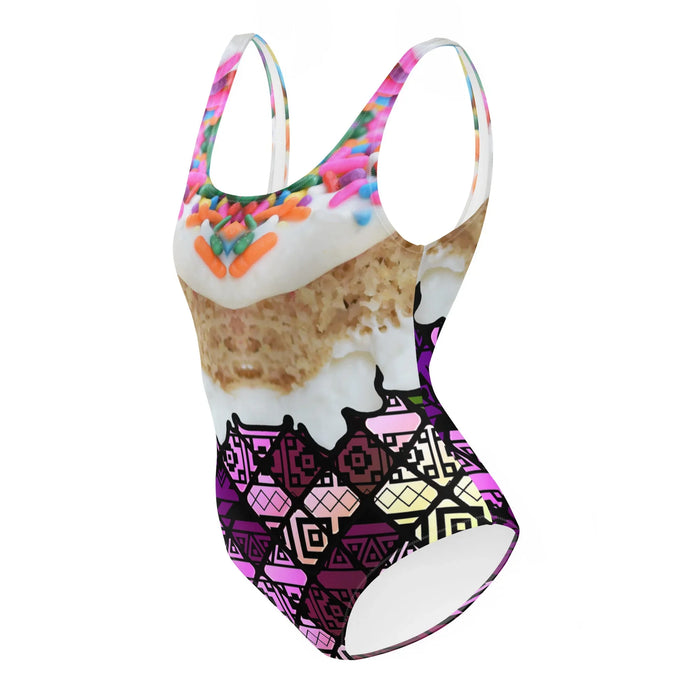 Cake Tribe One-Piece Swimsuit - Shirtwascash