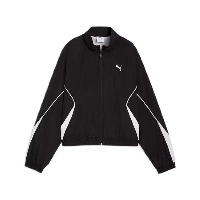 Campera Puma Sport Relaxed Woven Full-Zip Jacket de Mujer