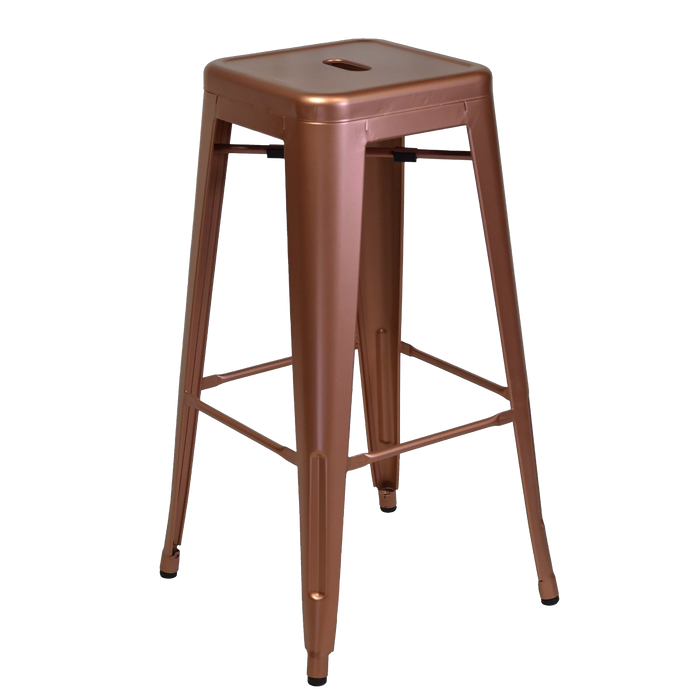 Copper Tolix Bar Stool