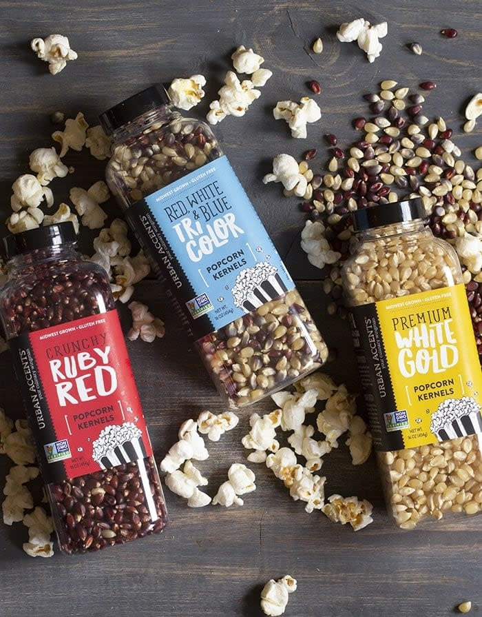 Crunchy Ruby Red Popcorn Kernels
