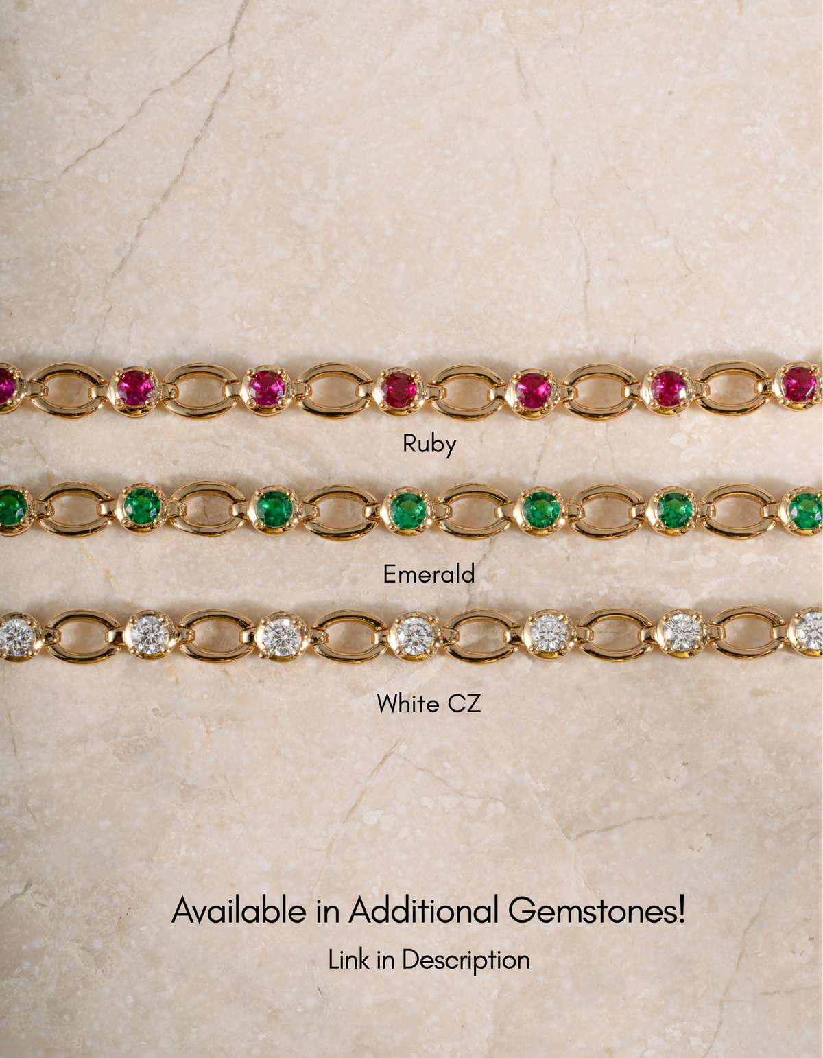 Ruby Lilly Tennis Bracelet