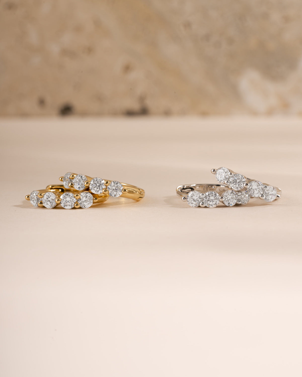 9mm Stacy Hoop Earrings