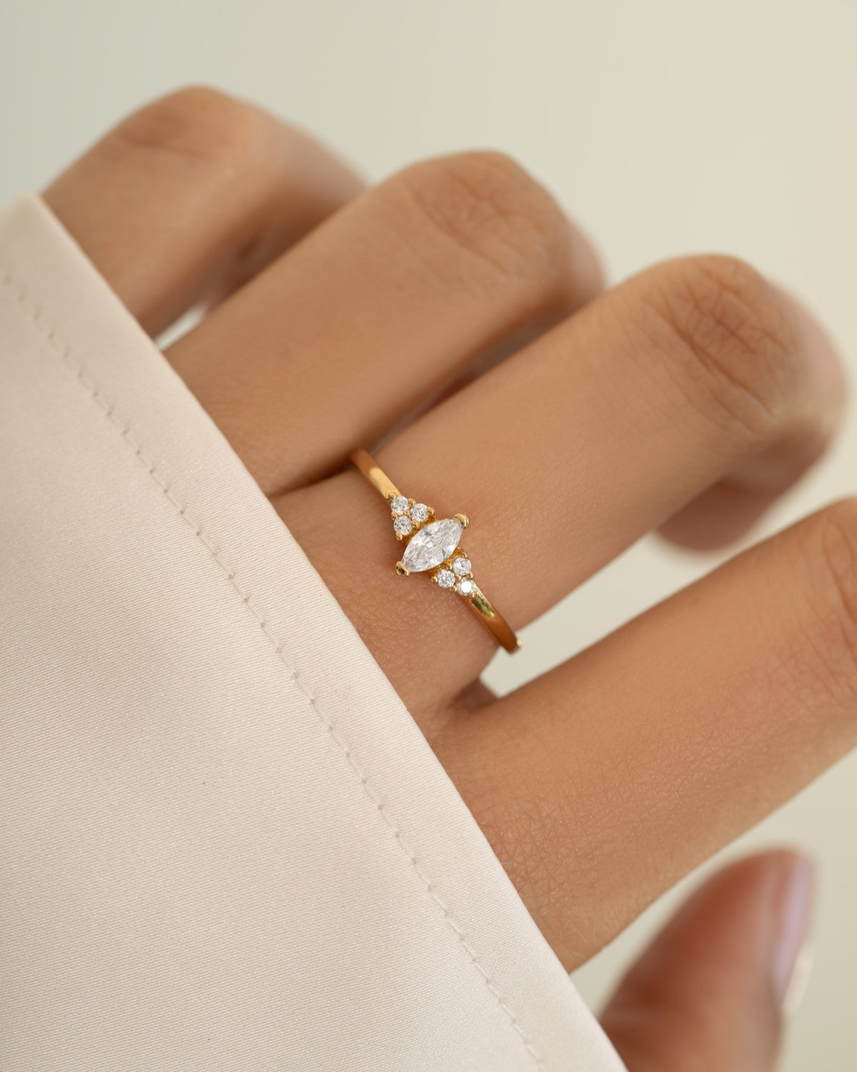 Diamond Marquise Ring