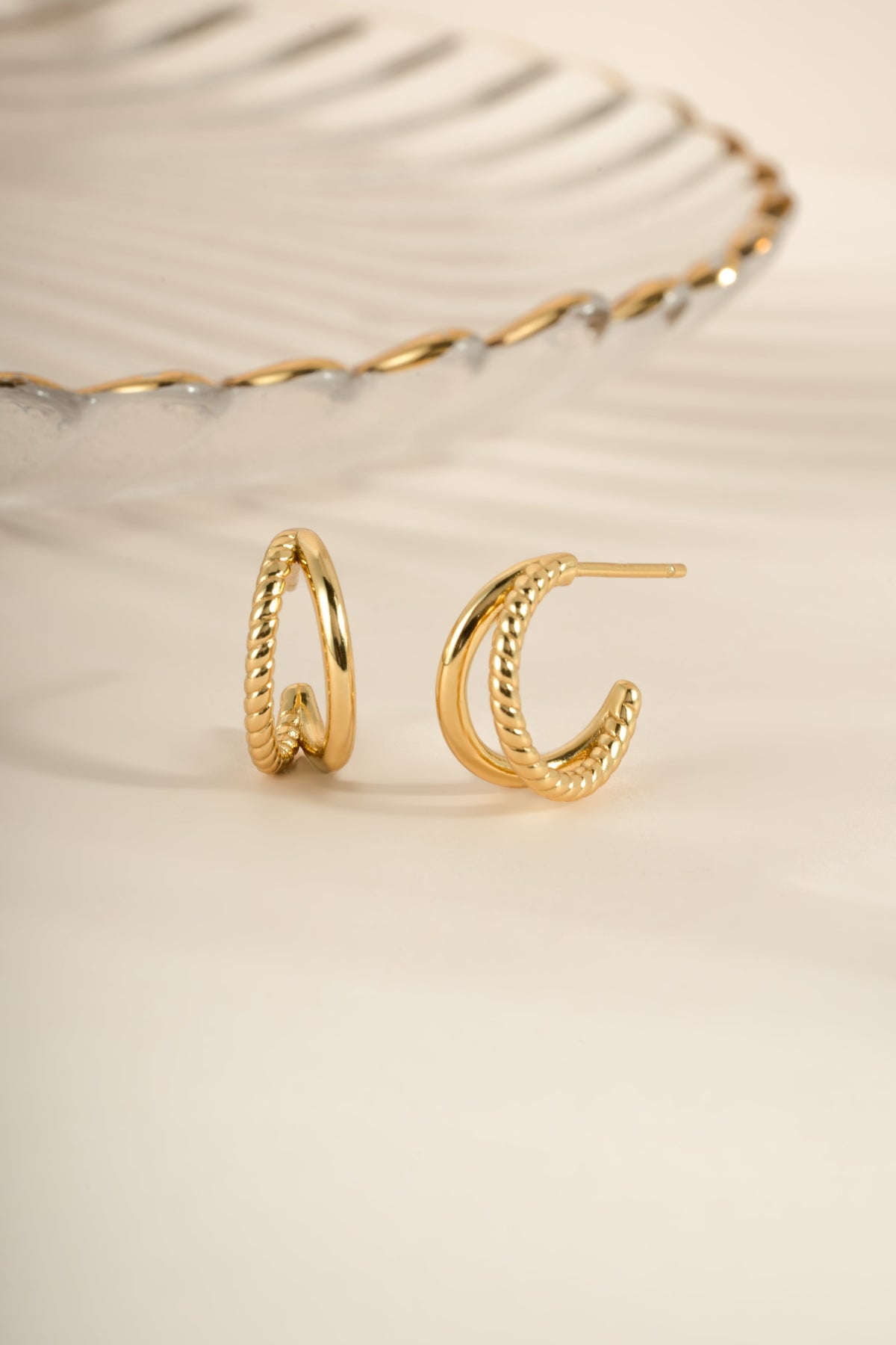 Stella Hoop Earrings