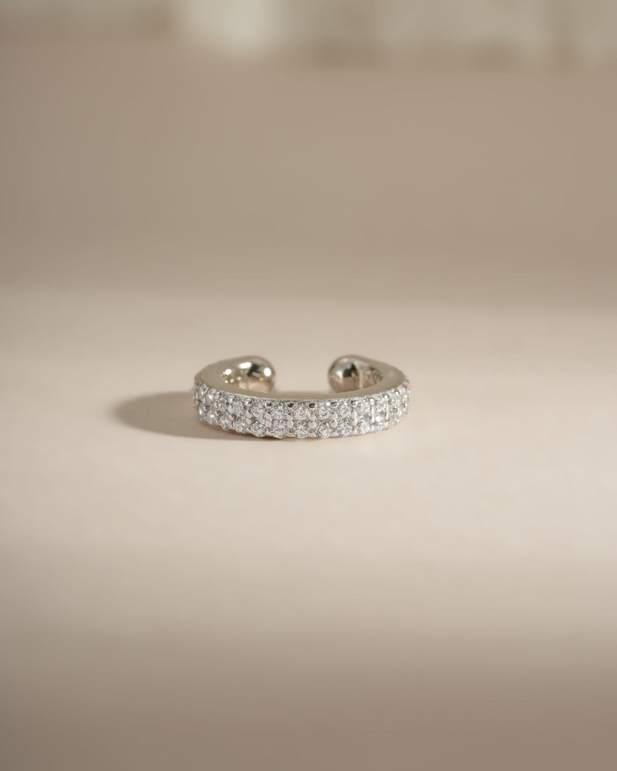 Double Row CZ Ear Cuff