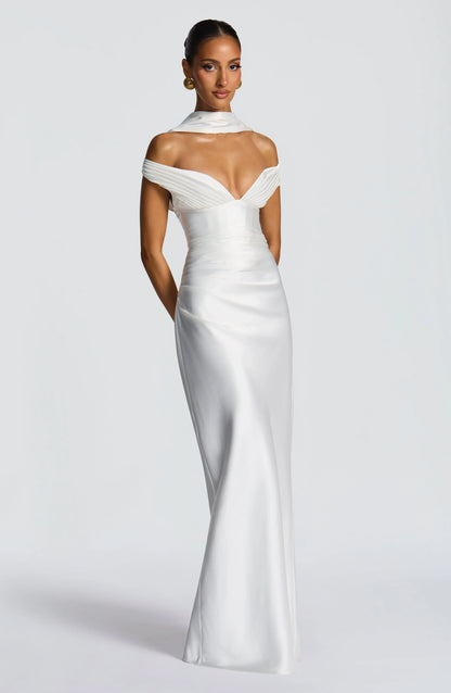 Aurelia Maxi Dress - Ivory