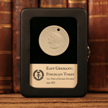 East Germany, "250 Years of German Porcelain," Commemorative Token - 1959 CE - German Democratic Republic