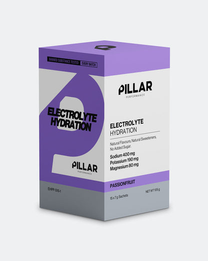 Electrolyte Hydration Sachets 15 Serves - Passionfruit