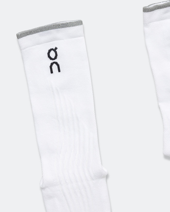 Elite Run Sock High Hyper - White