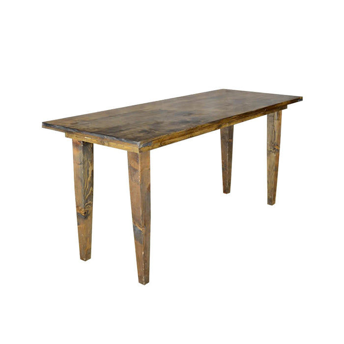 Farm Fruitwood Banquet Table - 6' x 30"