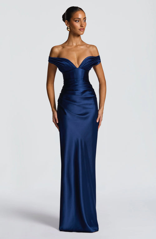 Aurelia Maxi Dress - Navy