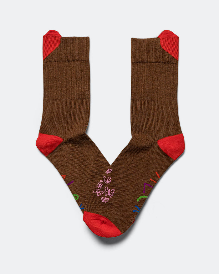 Feet Hugger Butterflies - Brown