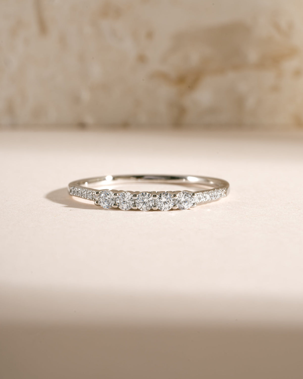 5 Stone CZ Ring