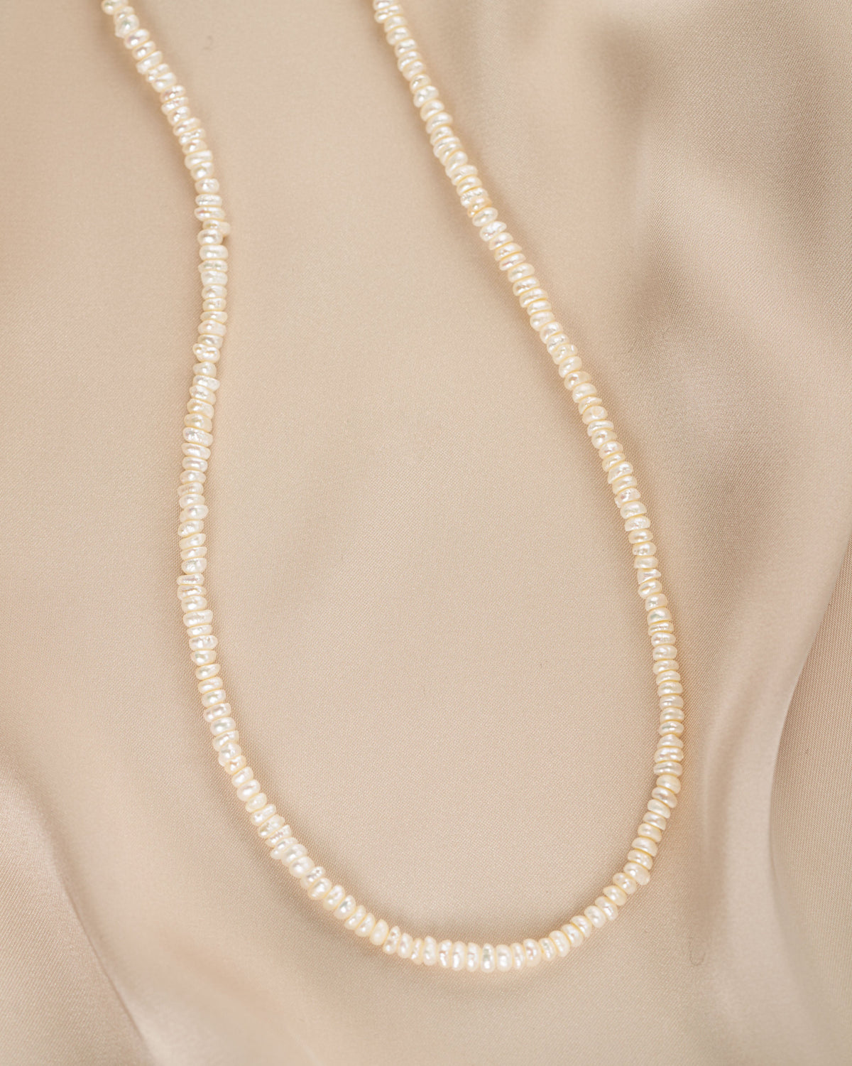 Freshwater Beaded Pearl Necklace