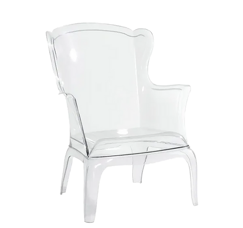 Ghost Wingback Chair