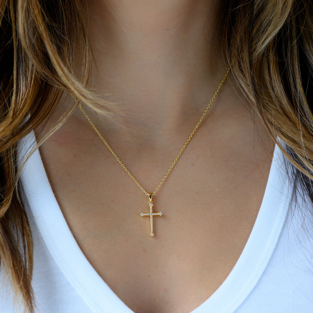 Cross Pendant Necklace