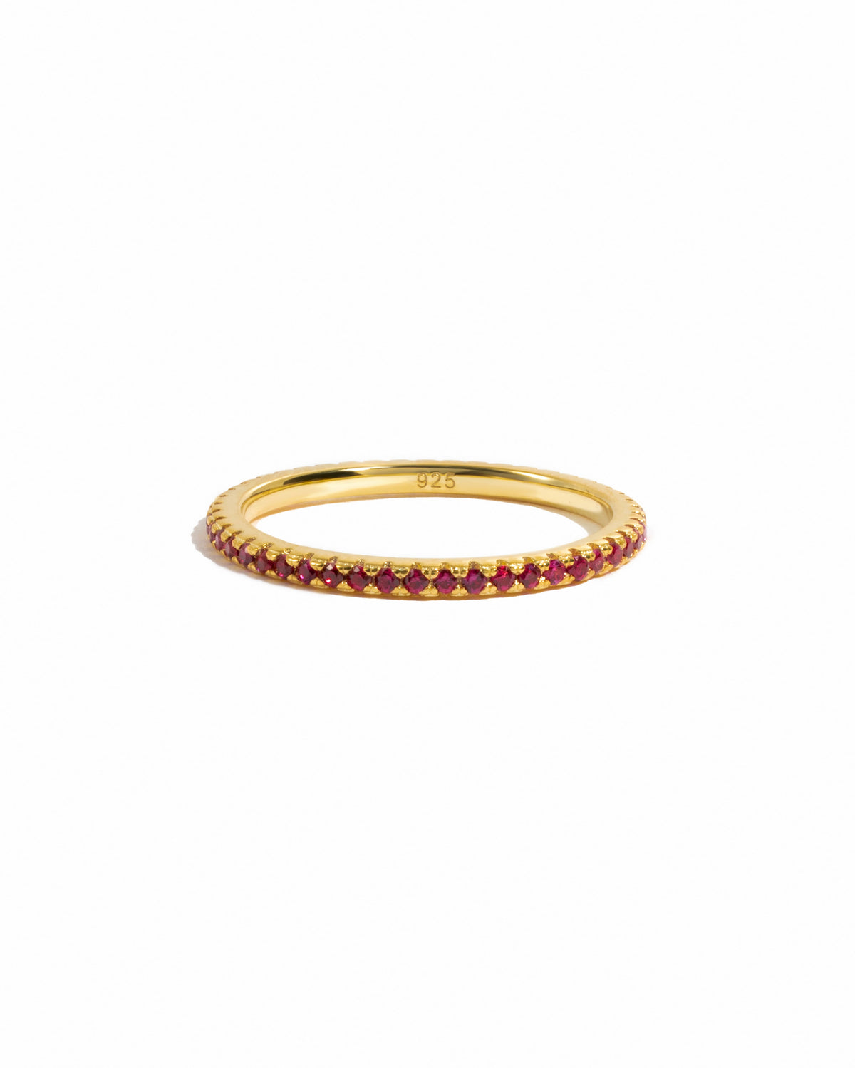 Birthstone Eternity Rings
