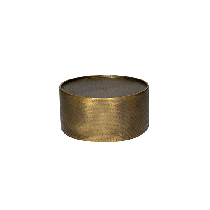 Gold Hammered Drum