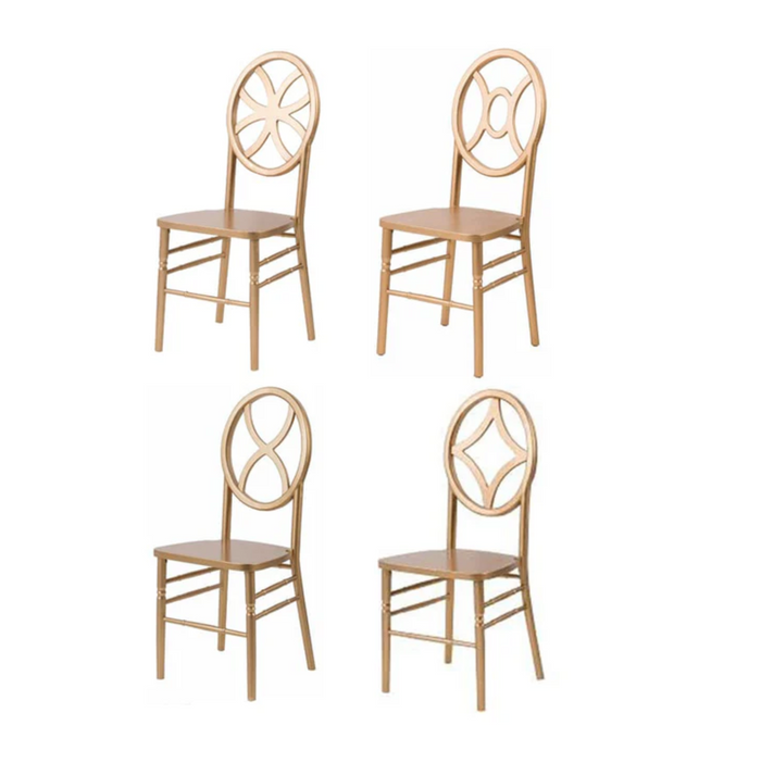 Gold Vineyard Mismatched Chairs