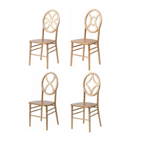 Gold Vineyard Mismatched Chairs