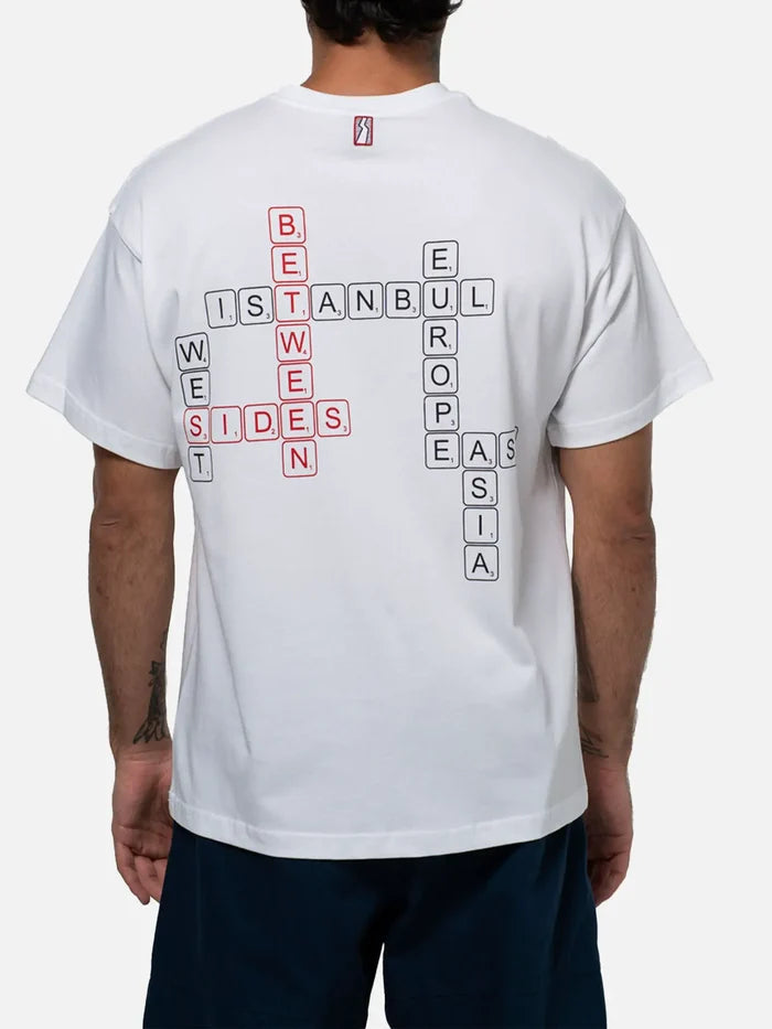 BETWEEN SIDES GT-Words T-Shirt - White - T-Shirts T-SHIRT