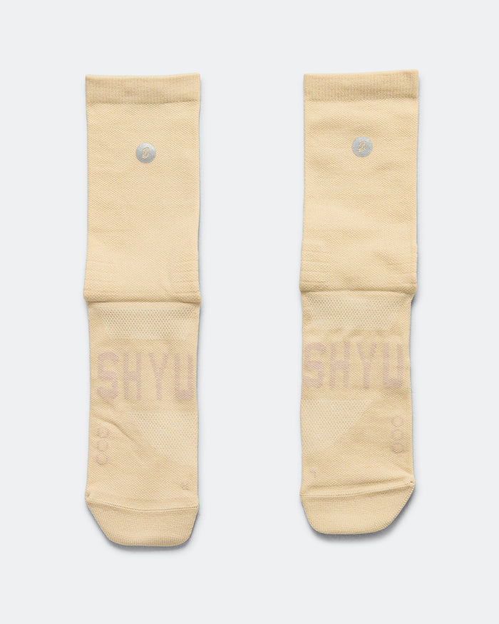Half Crew Racing Socks - Latte/Latte