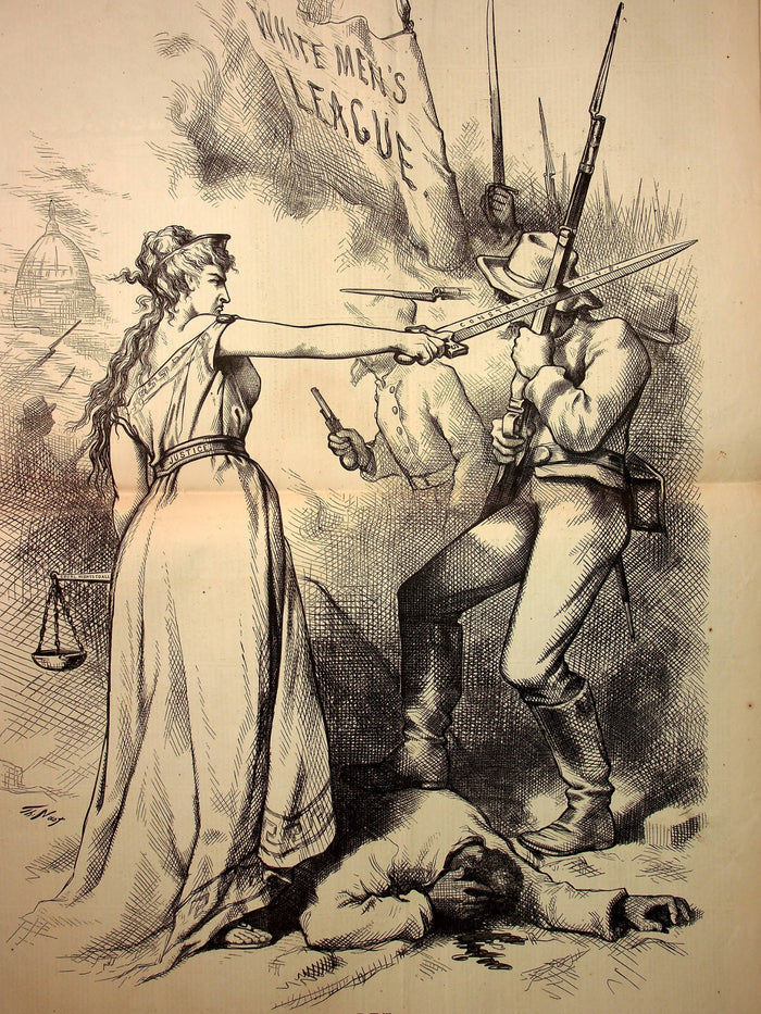 Harper's Weekly (Original 1800s Magazine) - October 17th, 1874 - Reconstruction Era
