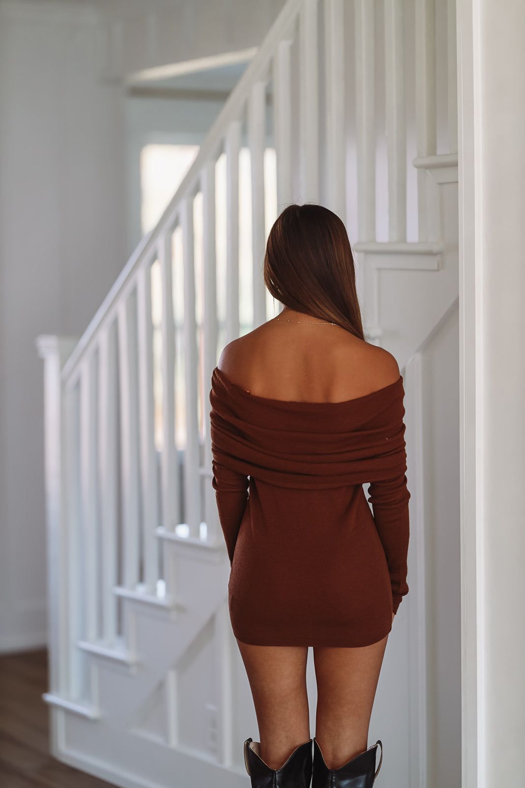 Cooler Weather Sweater - Brown