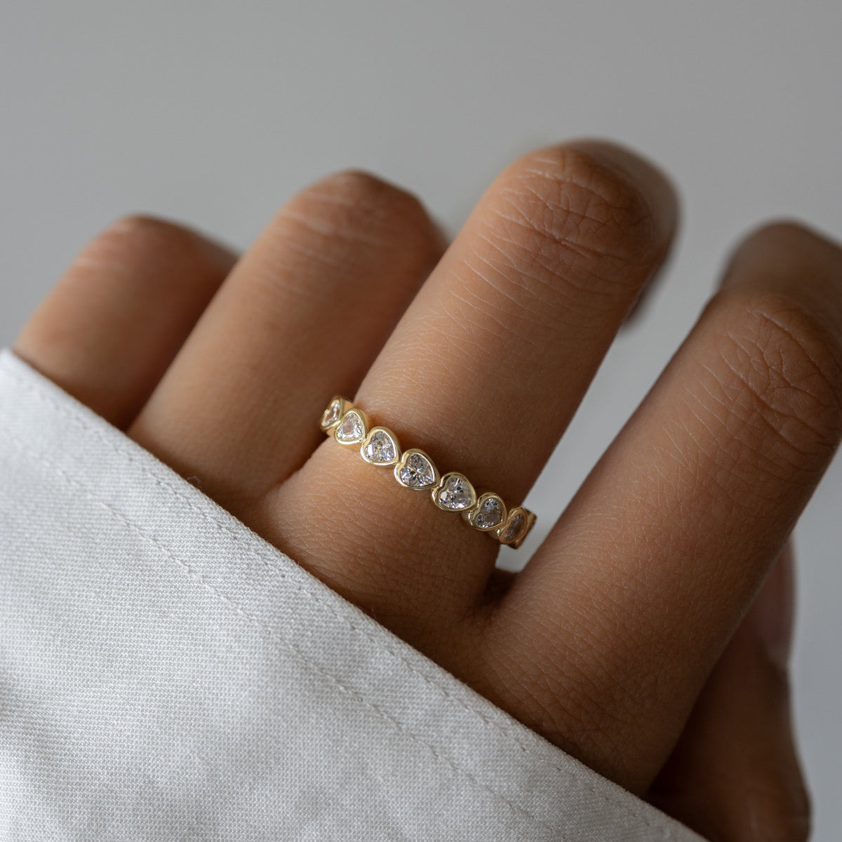 Eternity Heart Ring